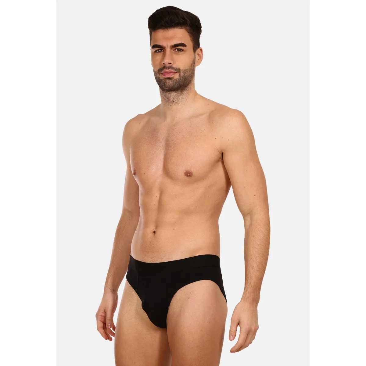 Nedeto 10PACK pánské slipy černé (10NDTS001) 3XL