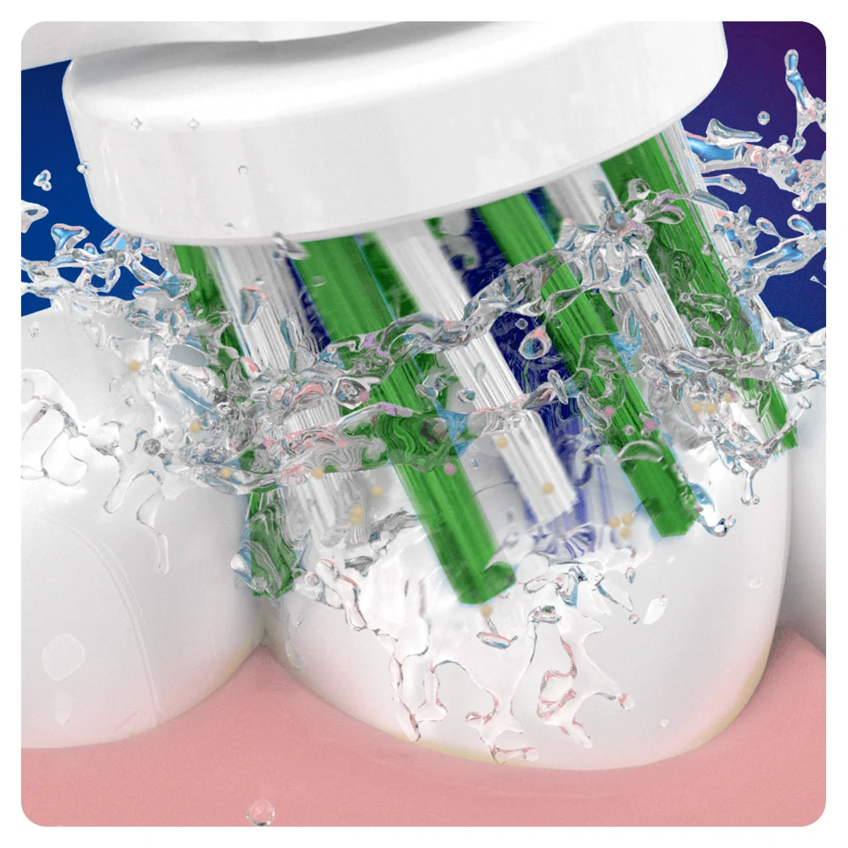 Oral-B EB 50-2 CrossAction náhradní hlavice s technologií CleanMaximiser 8 ks