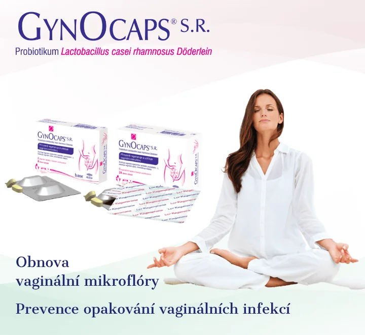 GynOCaps. Obnova mikroflóry. Prevence opakování vaginálních infekcí