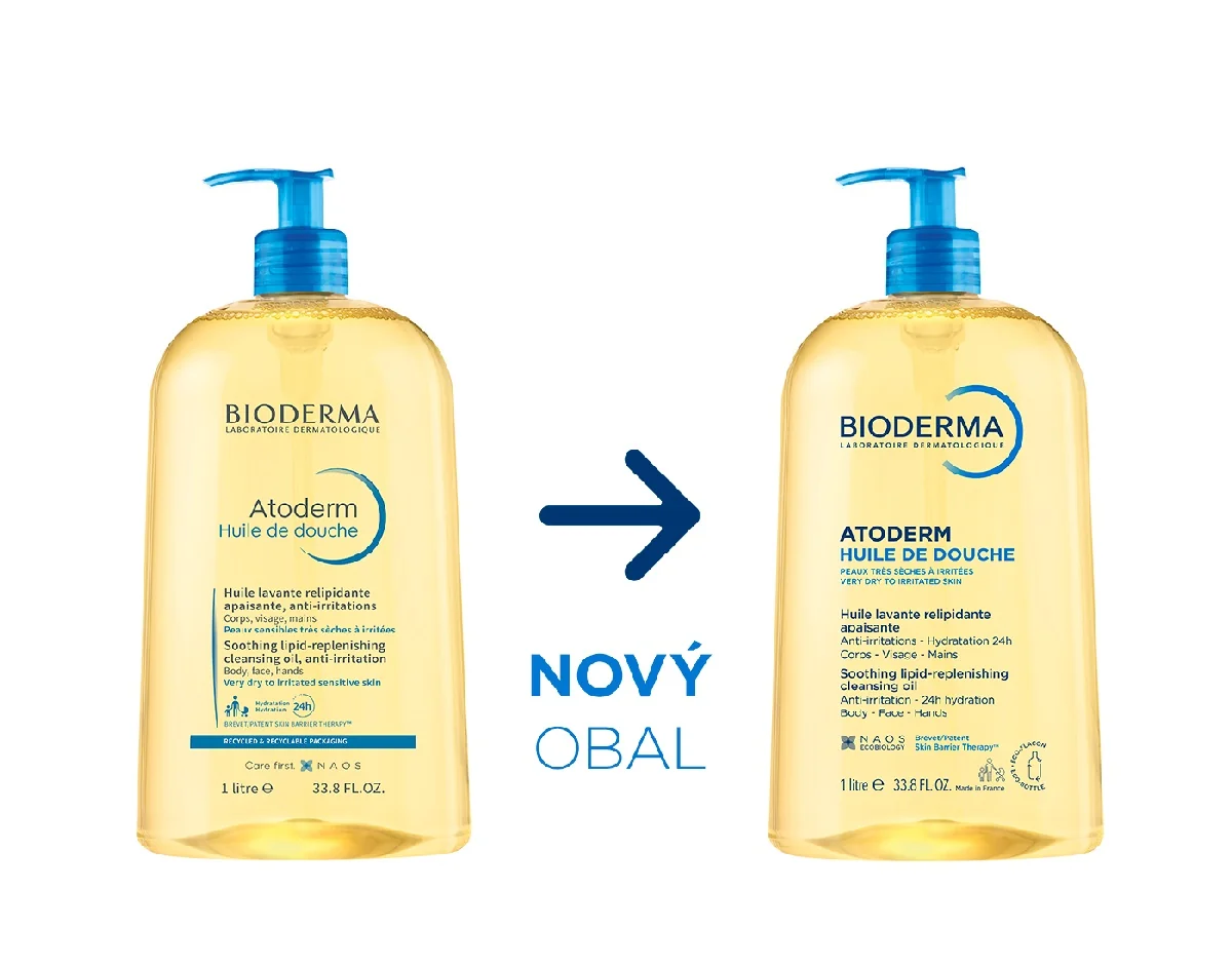 BIODERMA Atoderm sprchový olej 1 l