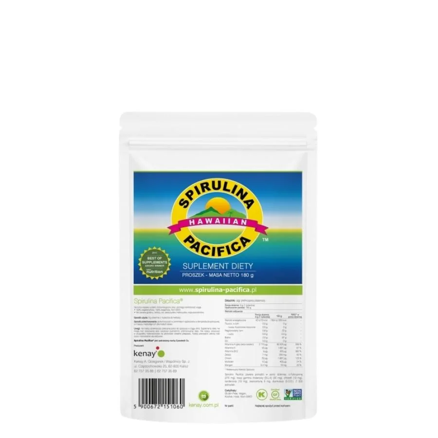 Kenay Spirulina pacifica prášek 180 g