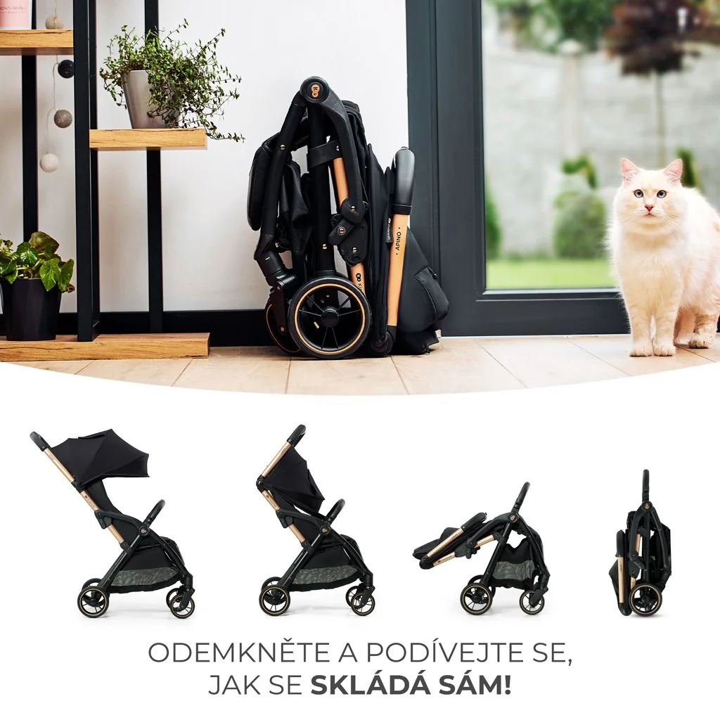Kinderkraft Kočárek sportovní Apino Dove grey