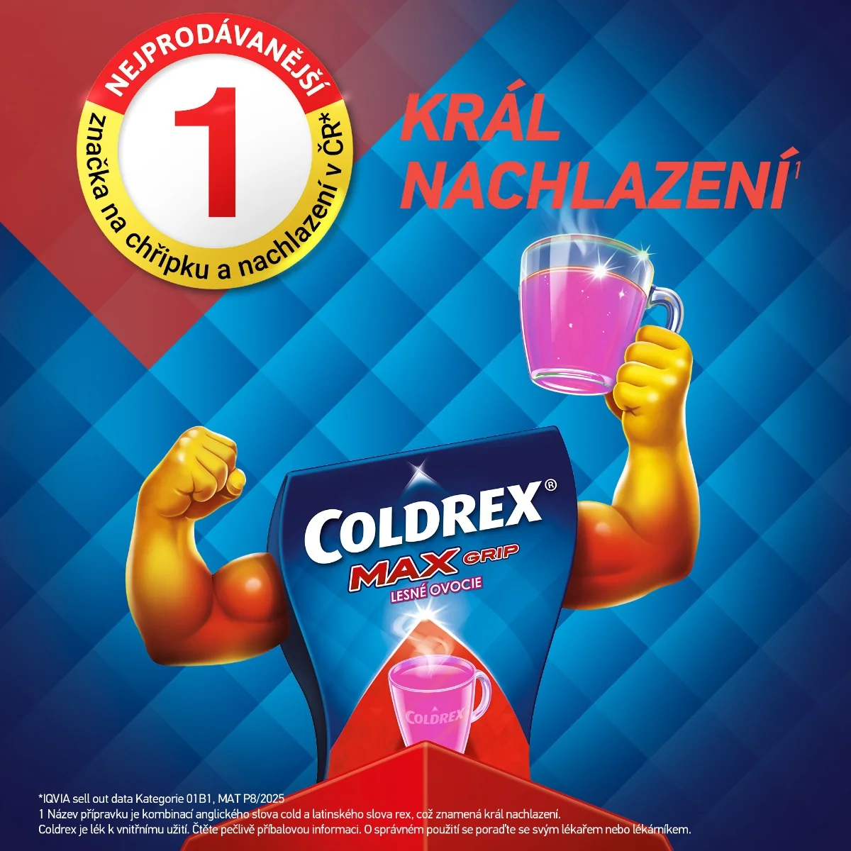 Coldrex MaxGrip Lesní ovoce 10 sáčků