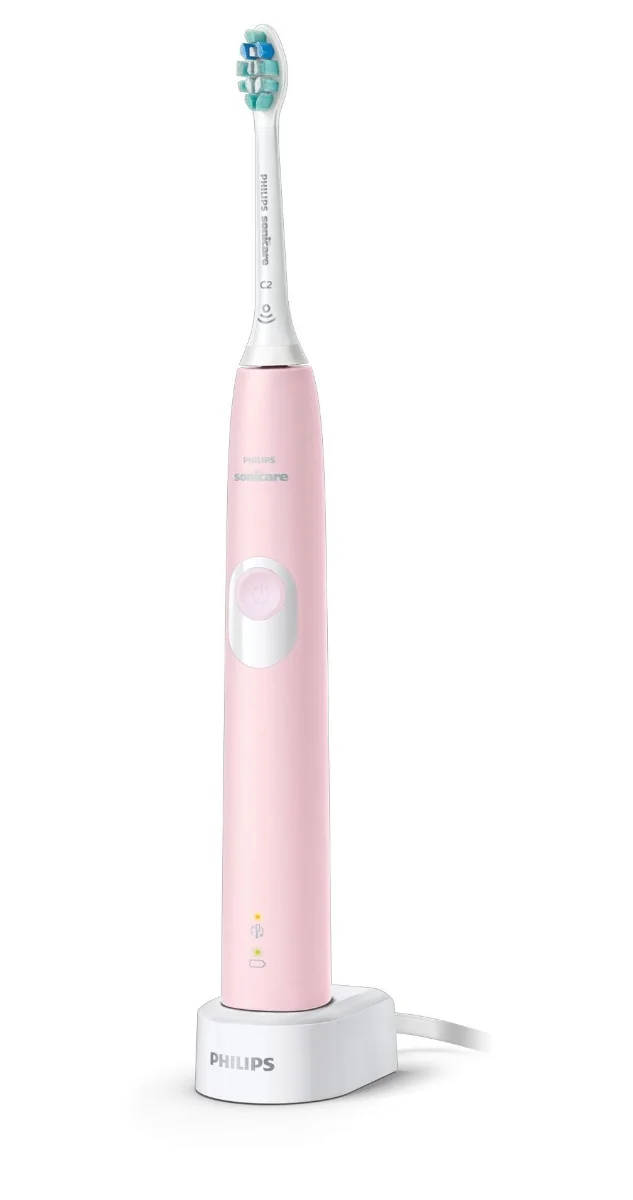 Philips Sonicare ProtectiveClean 4300 HX6806/04 Plaque Defence sonický zubní kartáček růžový