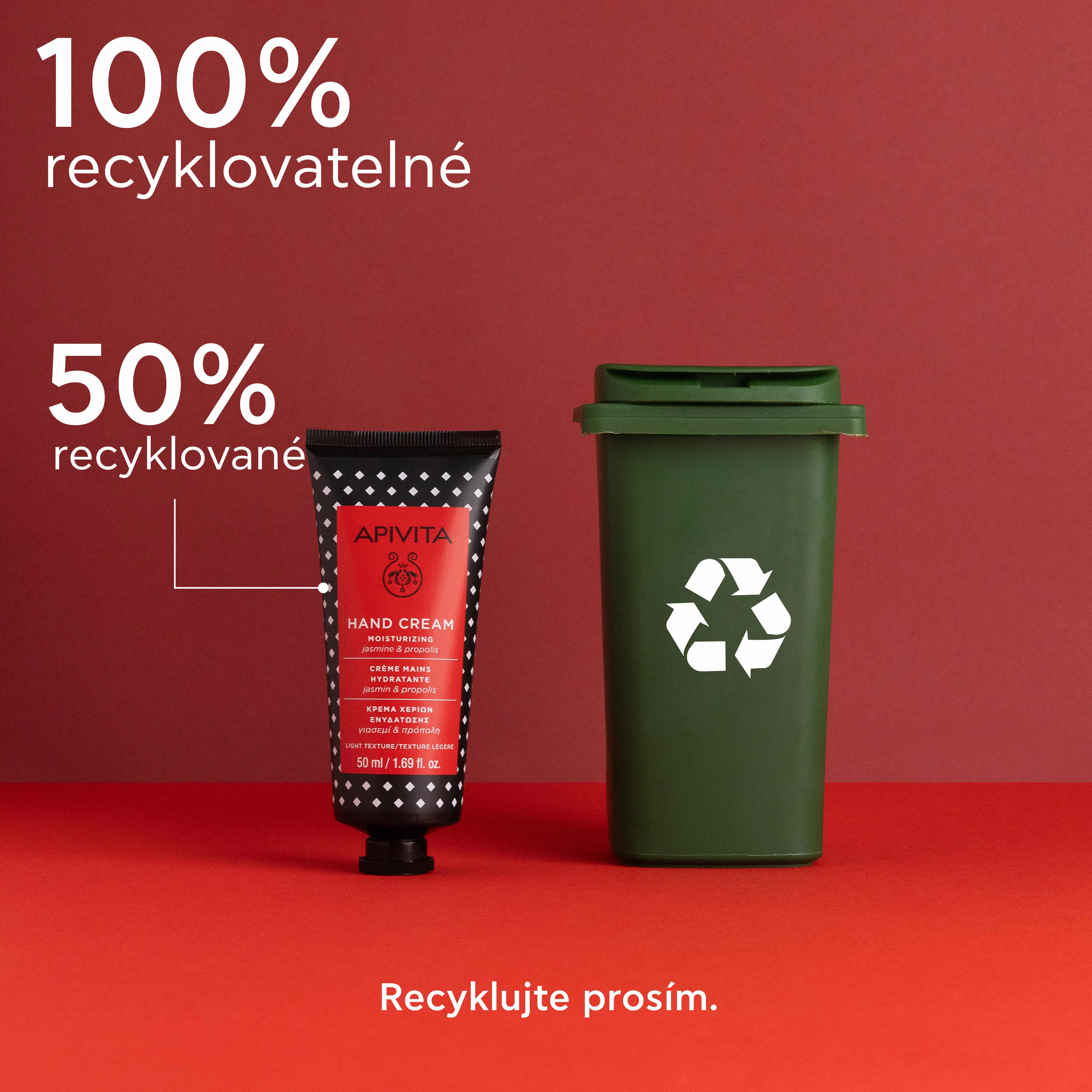 APIVITA Hand Cream Moisturizing hydratační krém na ruce 50 ml
