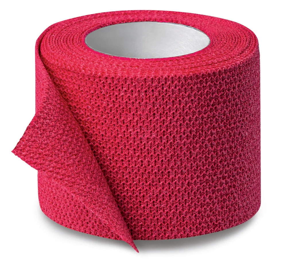 Hartmann Idealast-haft color 4 cm x 4 m obinadlo elastické červené