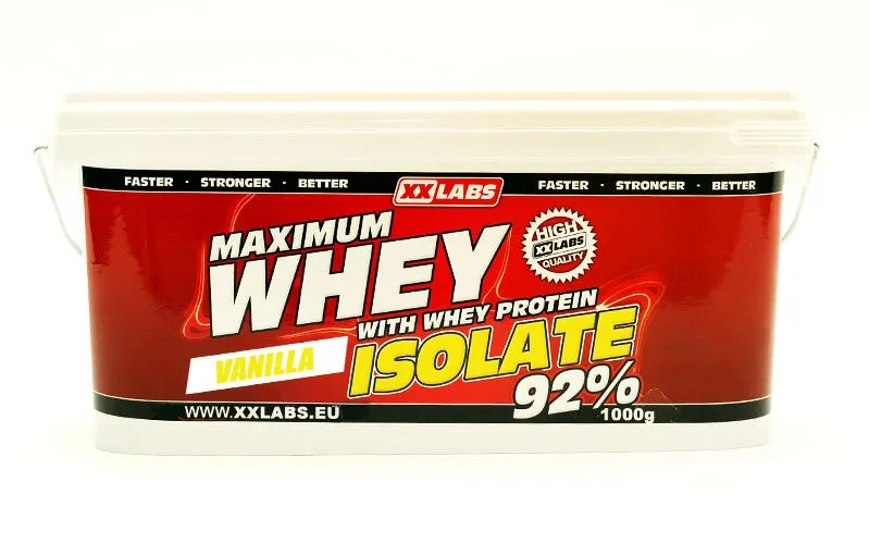 Xxlabs Maximum Whey Protein Isolate 92 vanilka