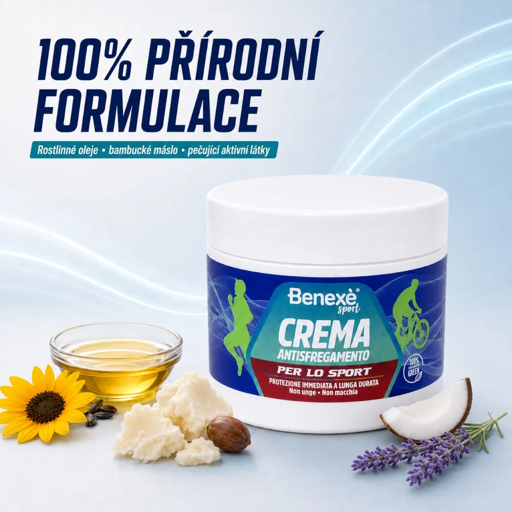 Benexè SPORT Krém proti tření 250 ml