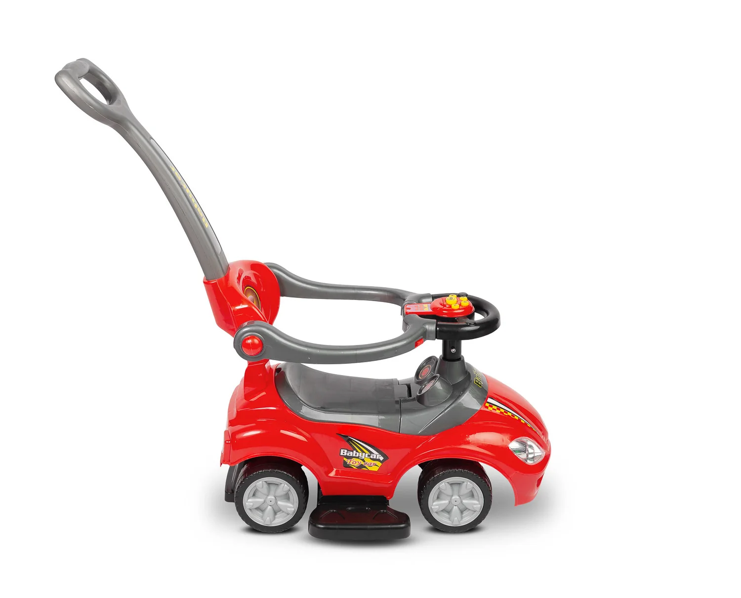Toyz Odrážedlo Race Car 2v1 se zvukem –  červené