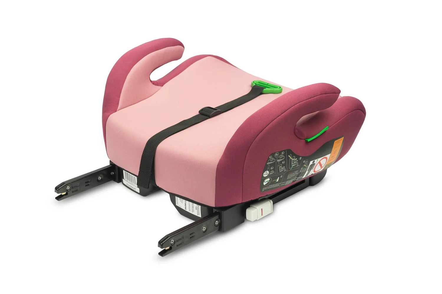 Caretero Podsedák do auta, isofix I-SIZE Puma - růžový