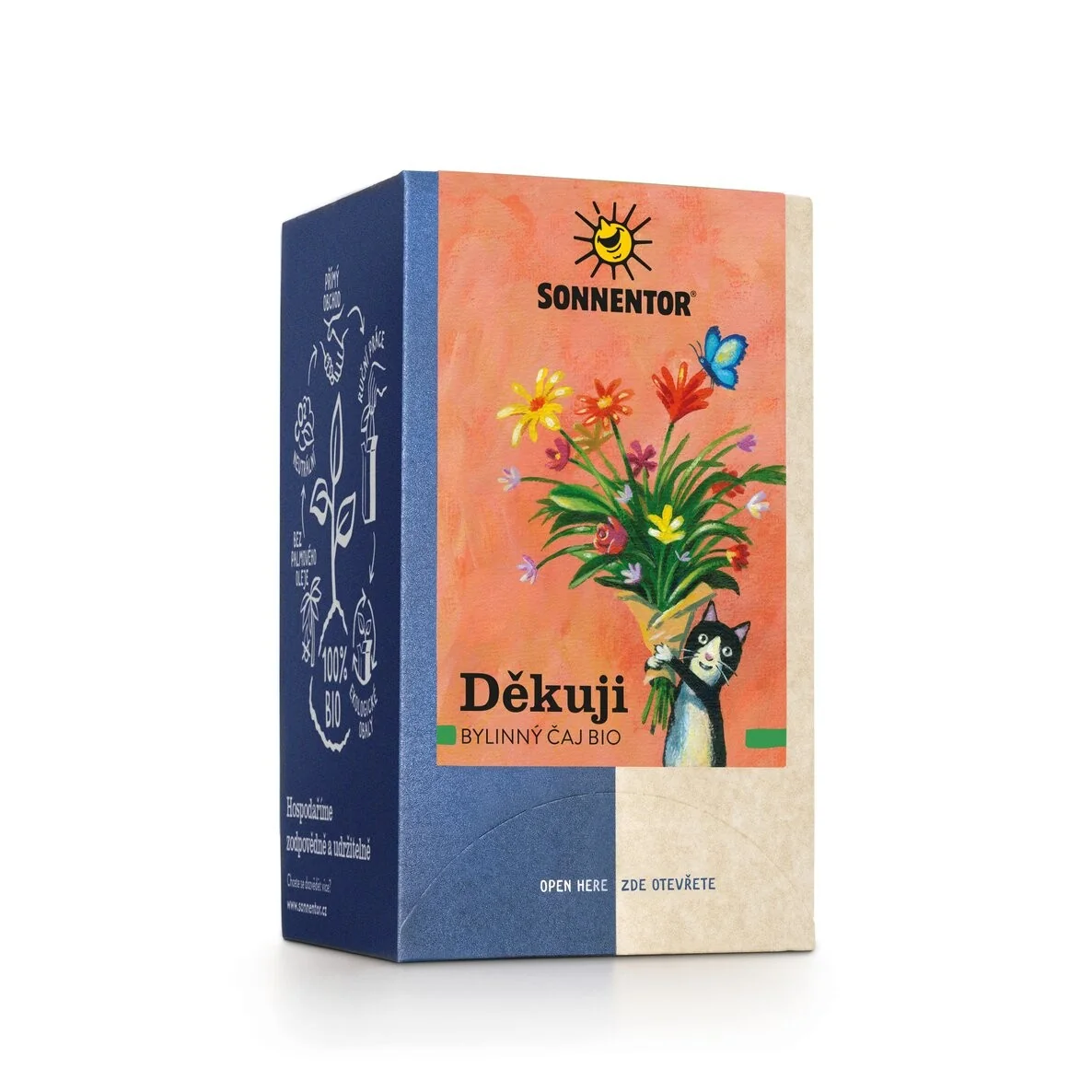 SONNENTOR Děkuji BIO porcovaný čaj 20x1,5 g