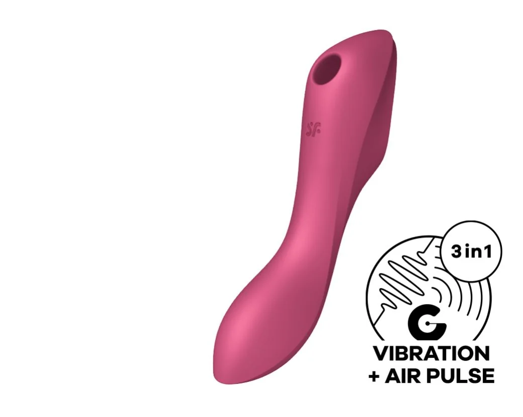 Satisfyer Curvy Trinity 3 červená