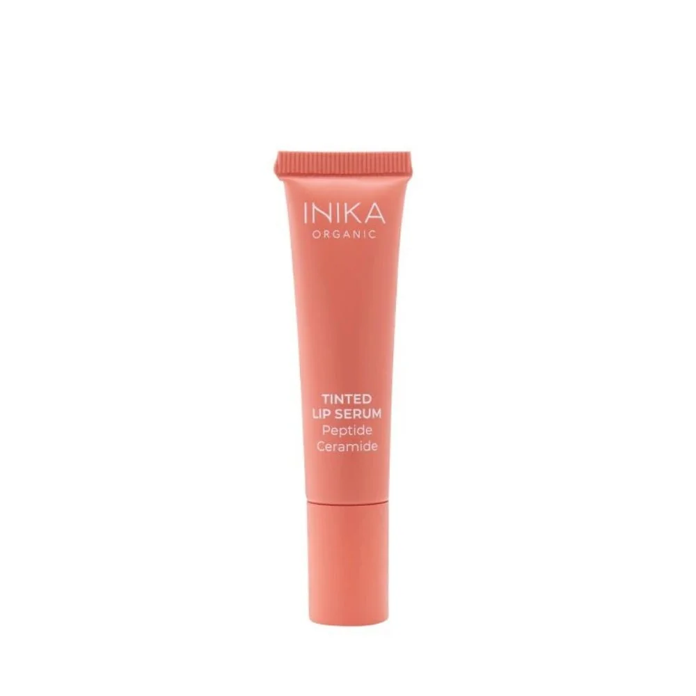 Inika Organic Tónované sérum na rty s peptidy a ceramidy Blush 10 ml