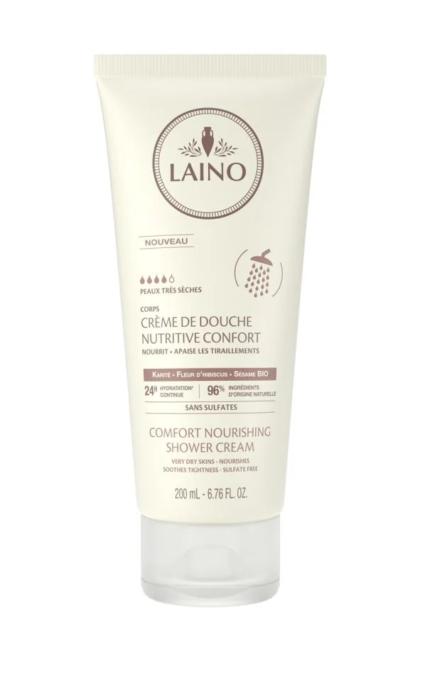 Laino Zklidňující vyživující sprchový krém Bambucké máslo 200 ml