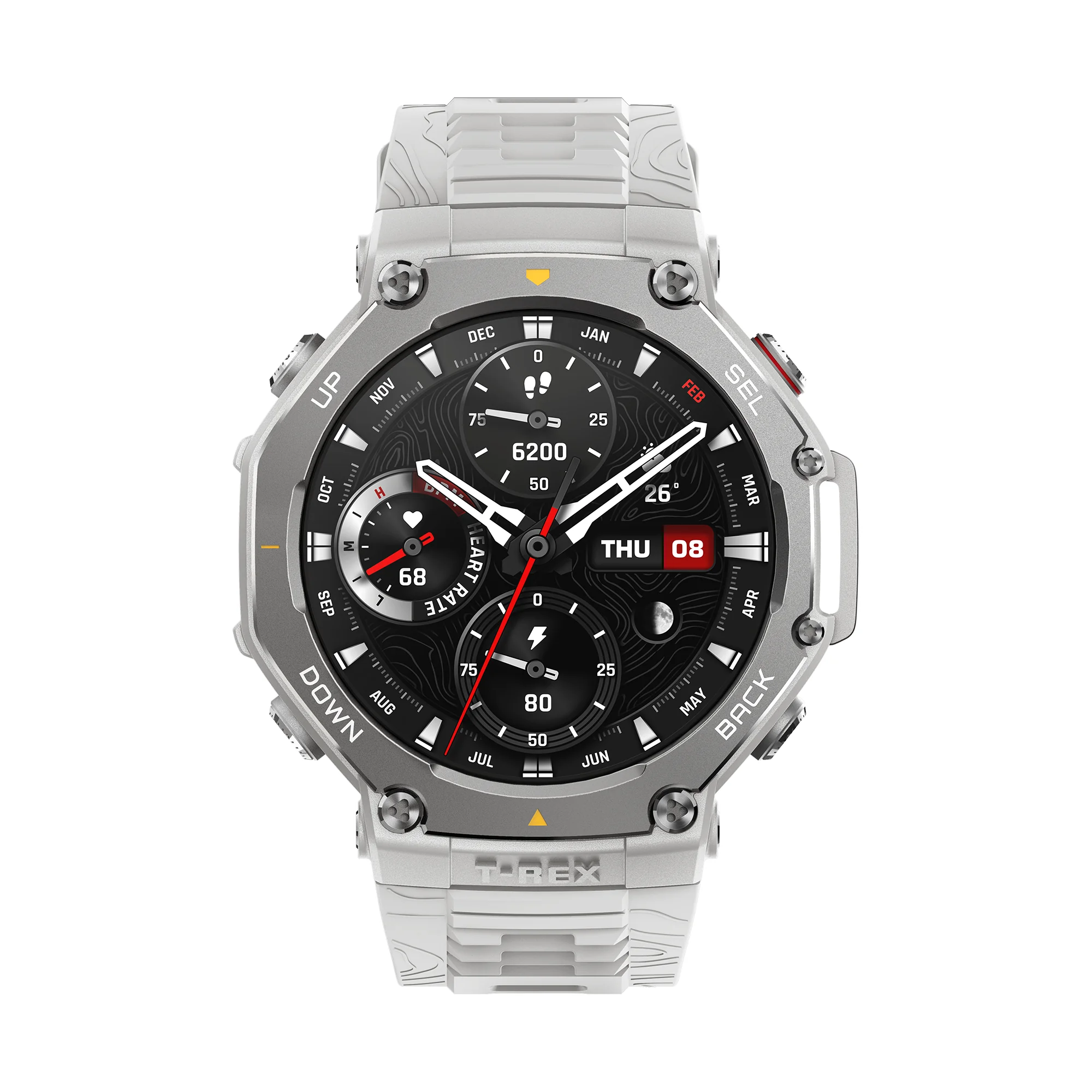 Amazfit T-Rex 3 chytré hodinky Haze Grey