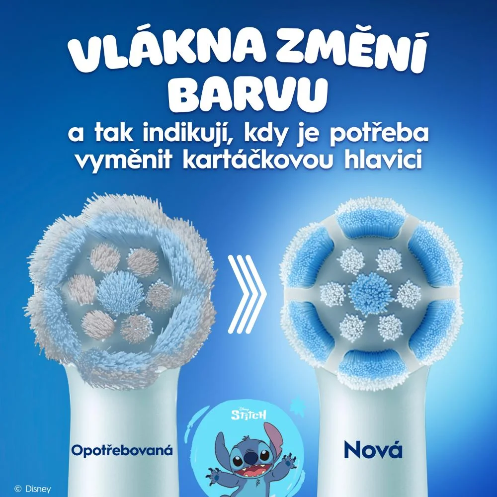 Oral-B iO Kids 6+ Stitch náhradní hlavice 4 ks