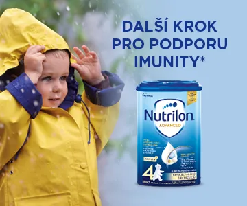 Nutrilon Advanced 4 Vanilla - další krok pro podporu imunity*