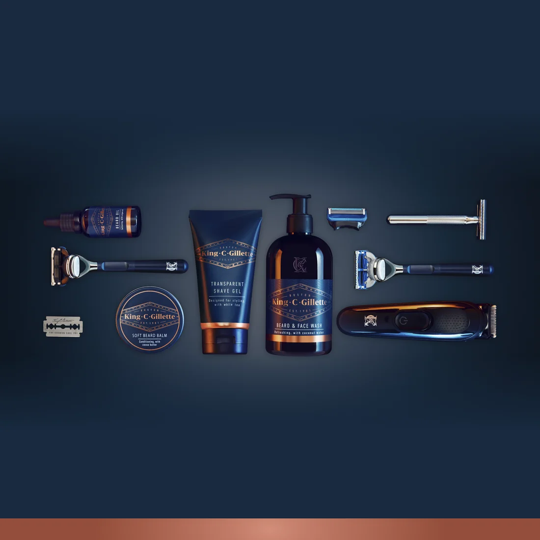 Gillette King Styler pánský zastřihovač vousů 1 ks