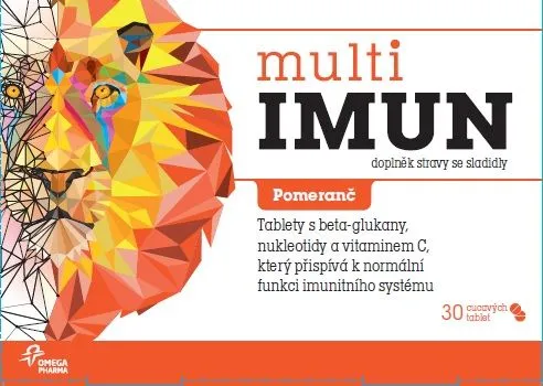 MultiIMUN pomeranč 30 tablet