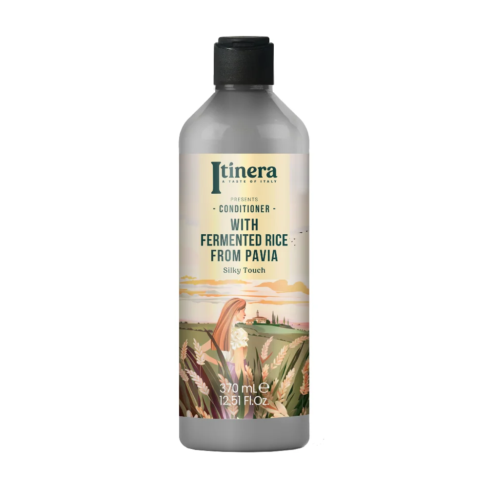 Itinera Kondicionér pro hladké a rovné vlasy rýže z Pavie 370 ml