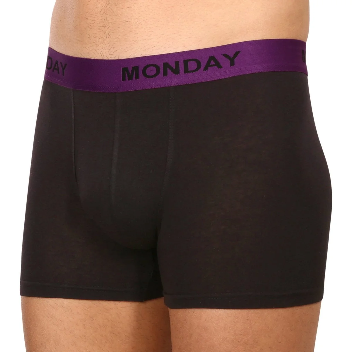 Nedeto 7PACK pánské boxerky černé (7NB001-week) XL