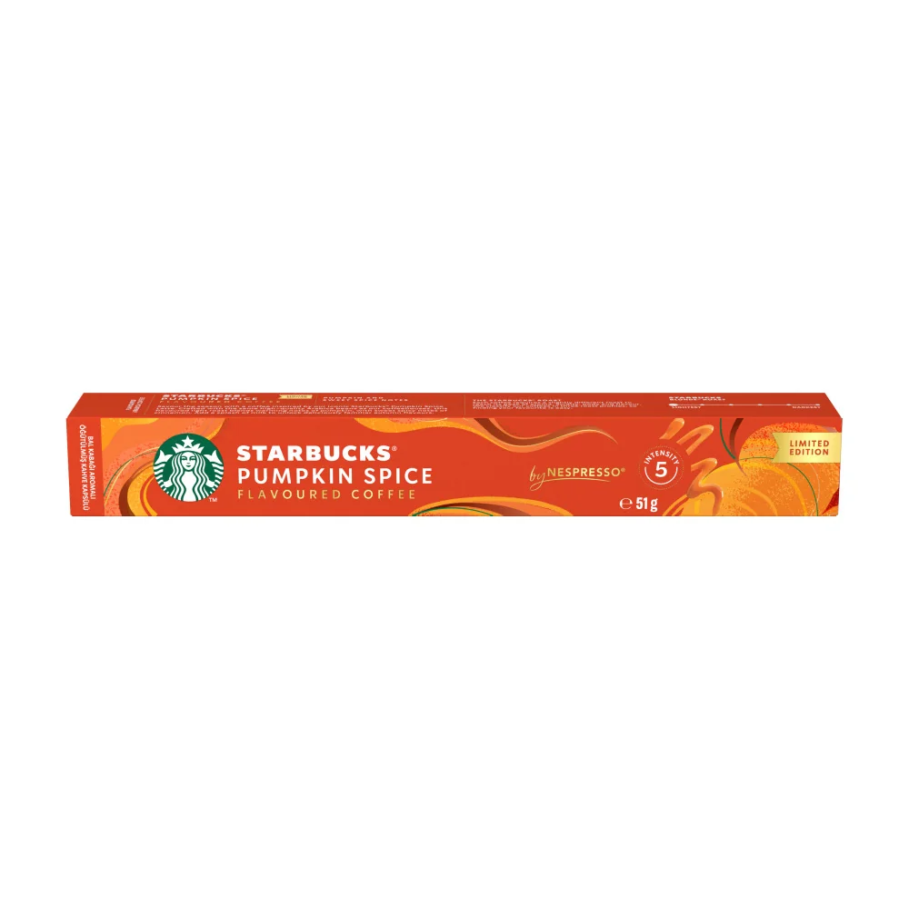 STARBUCKS Pumpkin Spice flavoured by Nespresso kávové kapsle 10 ks