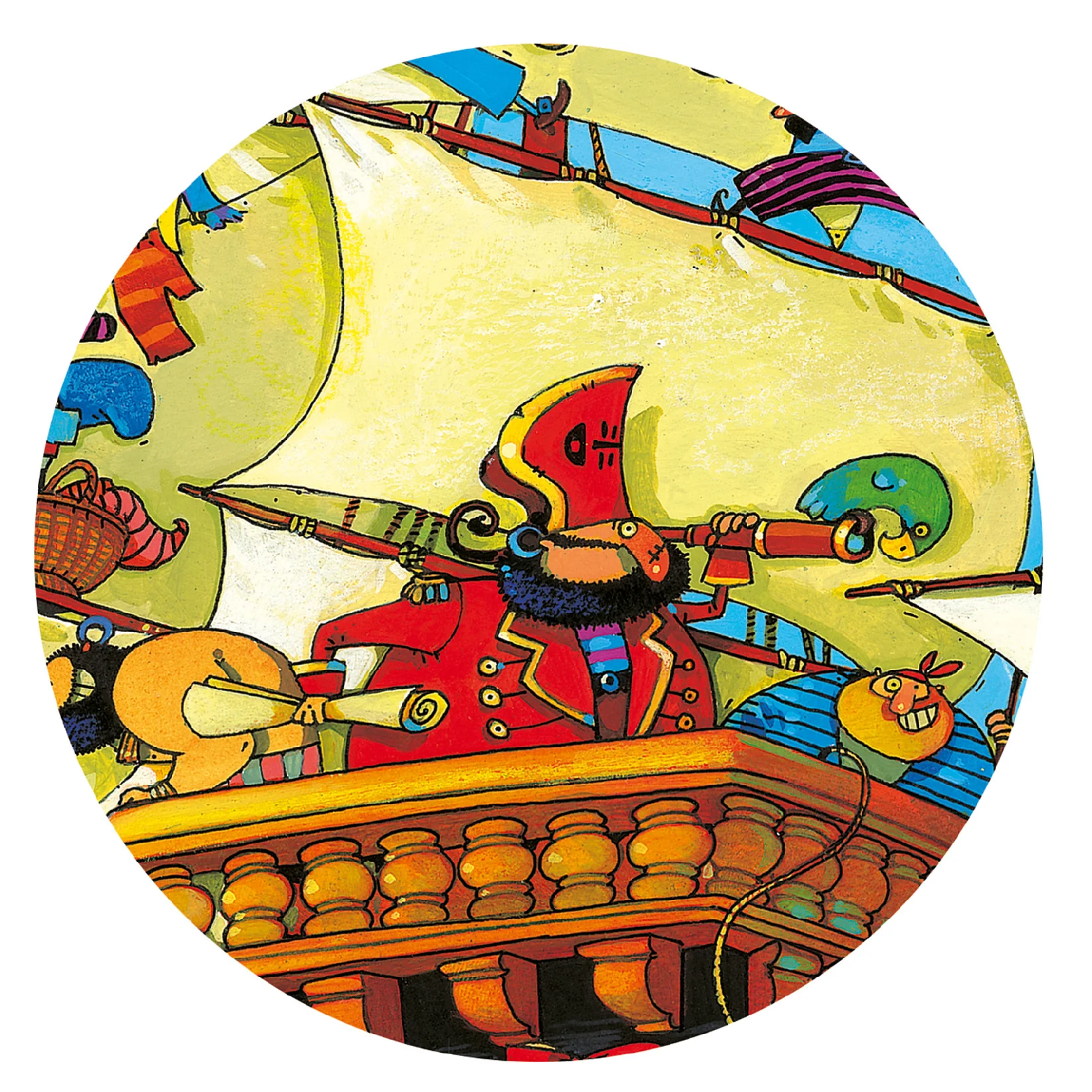 Djeco puzzle Barbarossa - 54 pcs