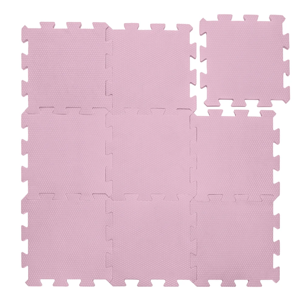 Zopa Pěnová podložka Puzzle 30x30 cm 9ks, Sugar Pink 6