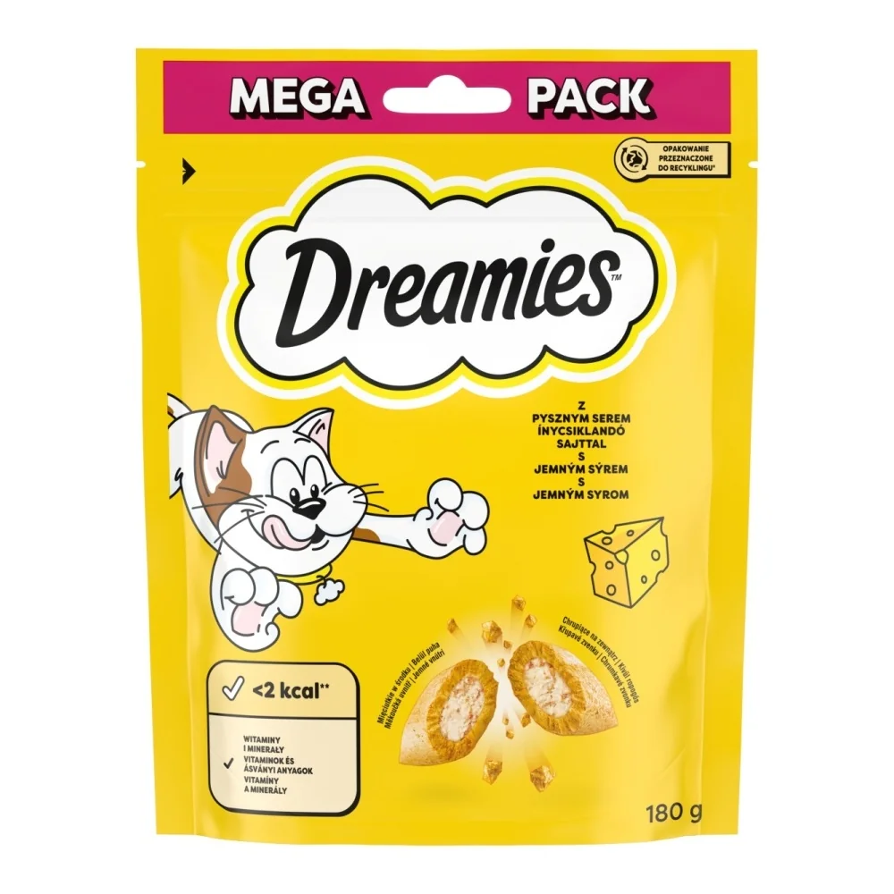 Dreamies Classics pochoutka se sýrem 180 g