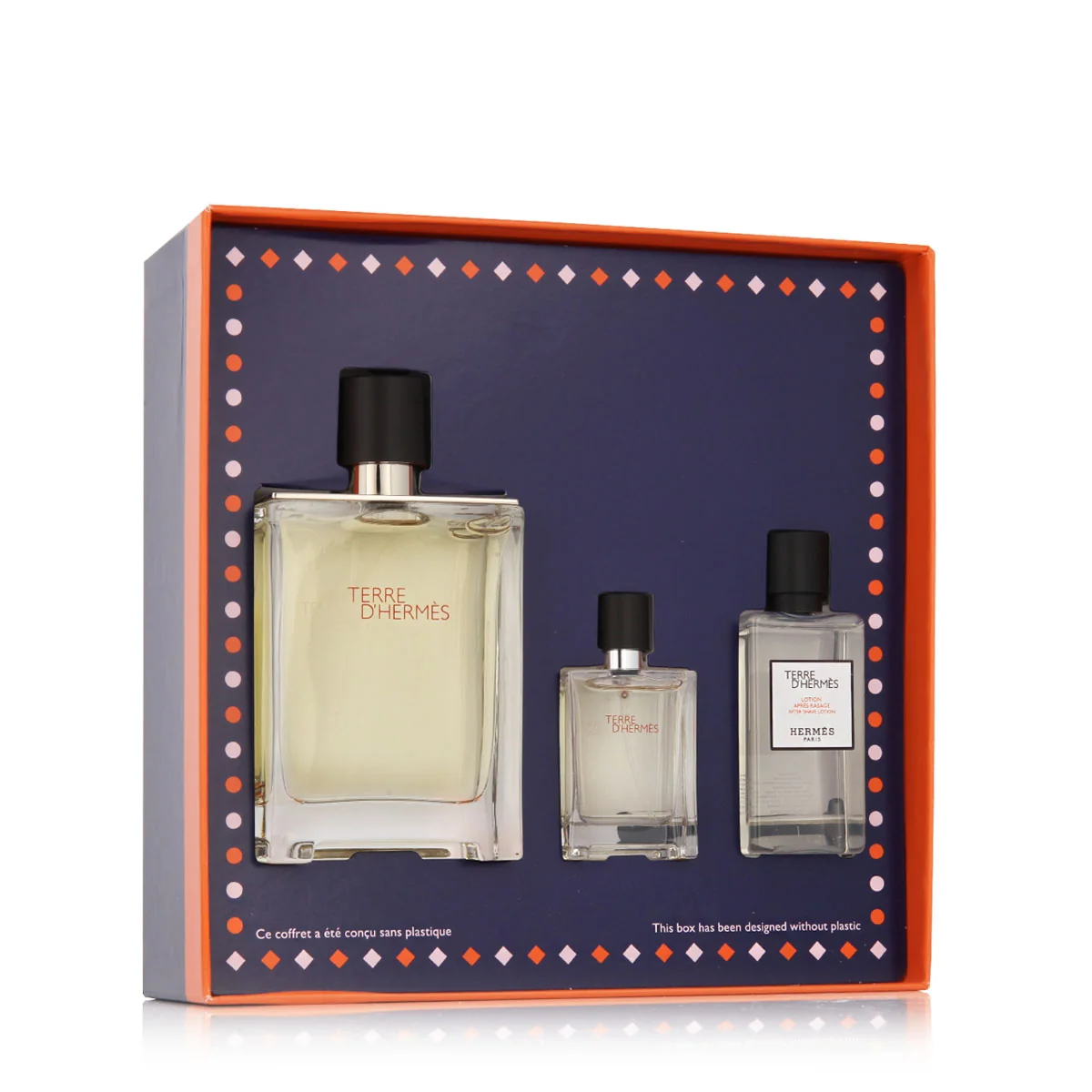 Hermès Terre D' EDT 100 ml + EDT 12,5 ml + AS 40 ml M (Cover with Horse)