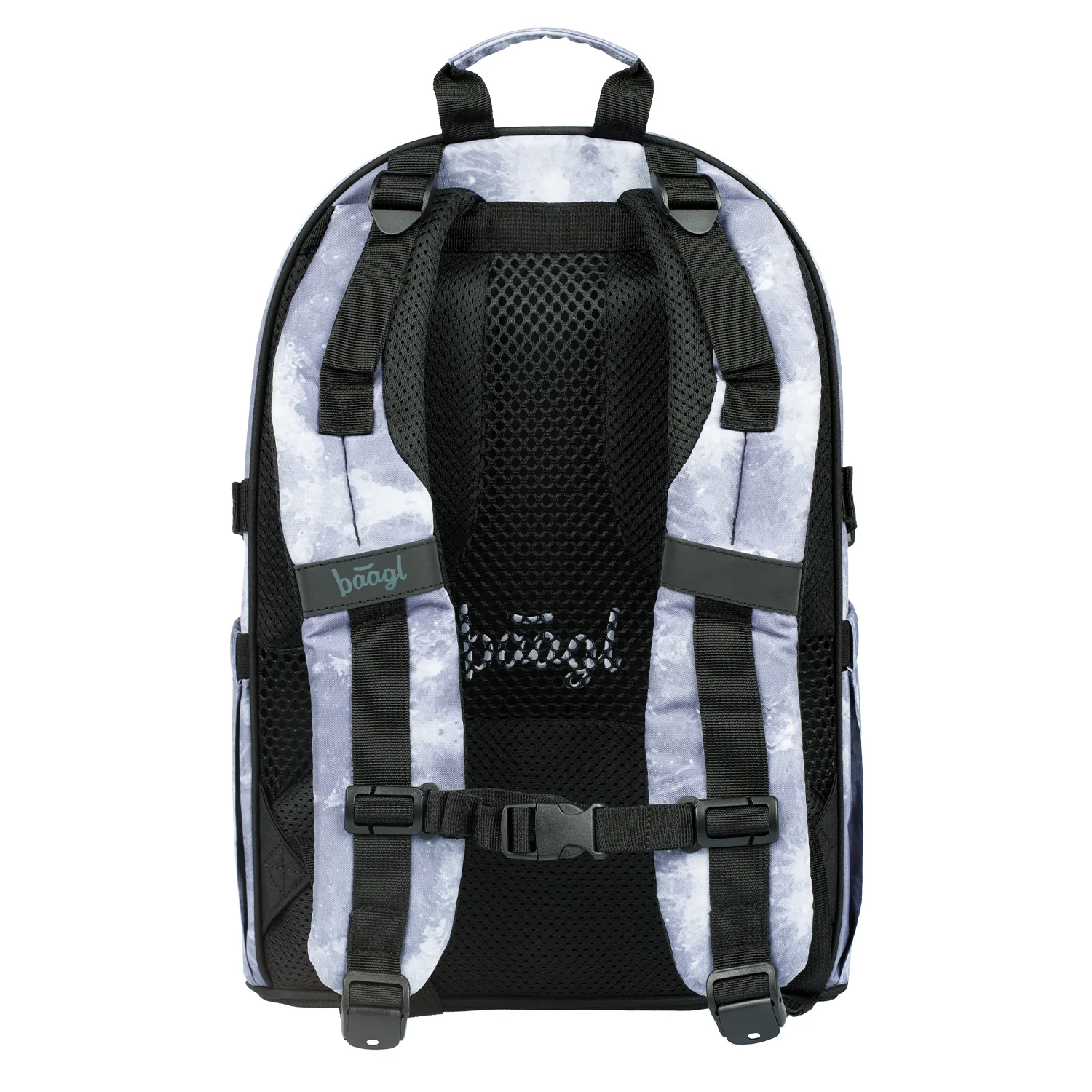 Baagl 3 SET Skate NASA Grey: batoh, penál, sáček