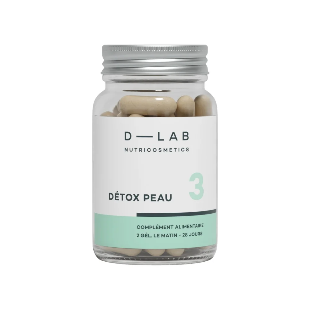 D-LAB Skin Detox pro čistou pleť 56 kapslí
