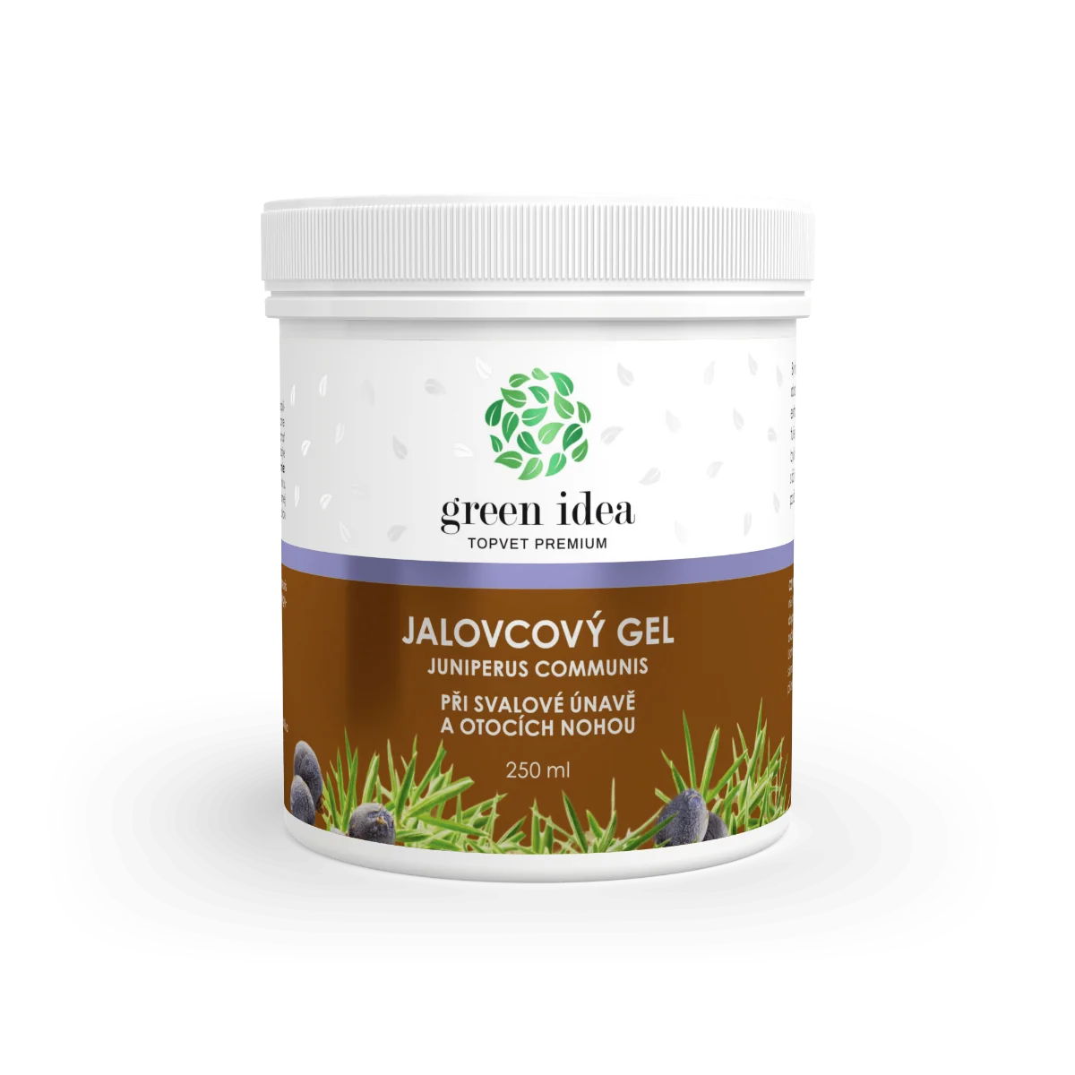 Green idea Jalovcový masážní gel 250 ml