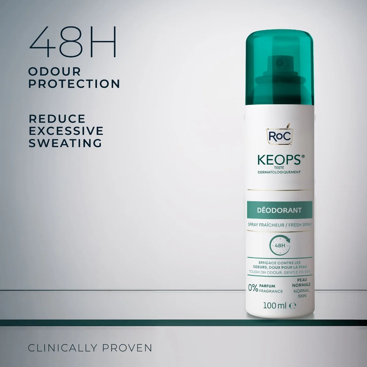 RoC Keops Fresh Deodorant sprej 100 ml