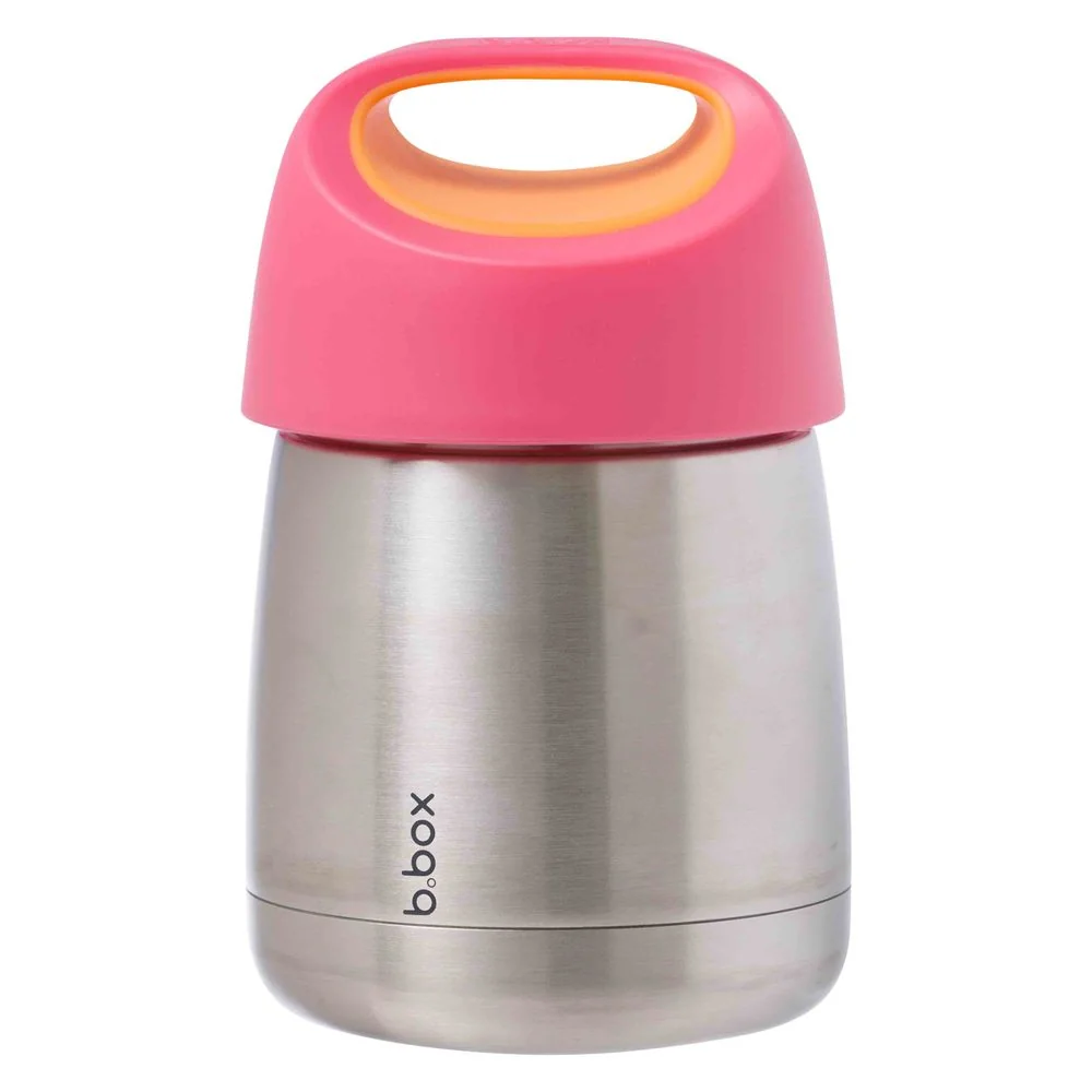 B.BOX Termoska na jídlo - růžová/oranžová 335 ml