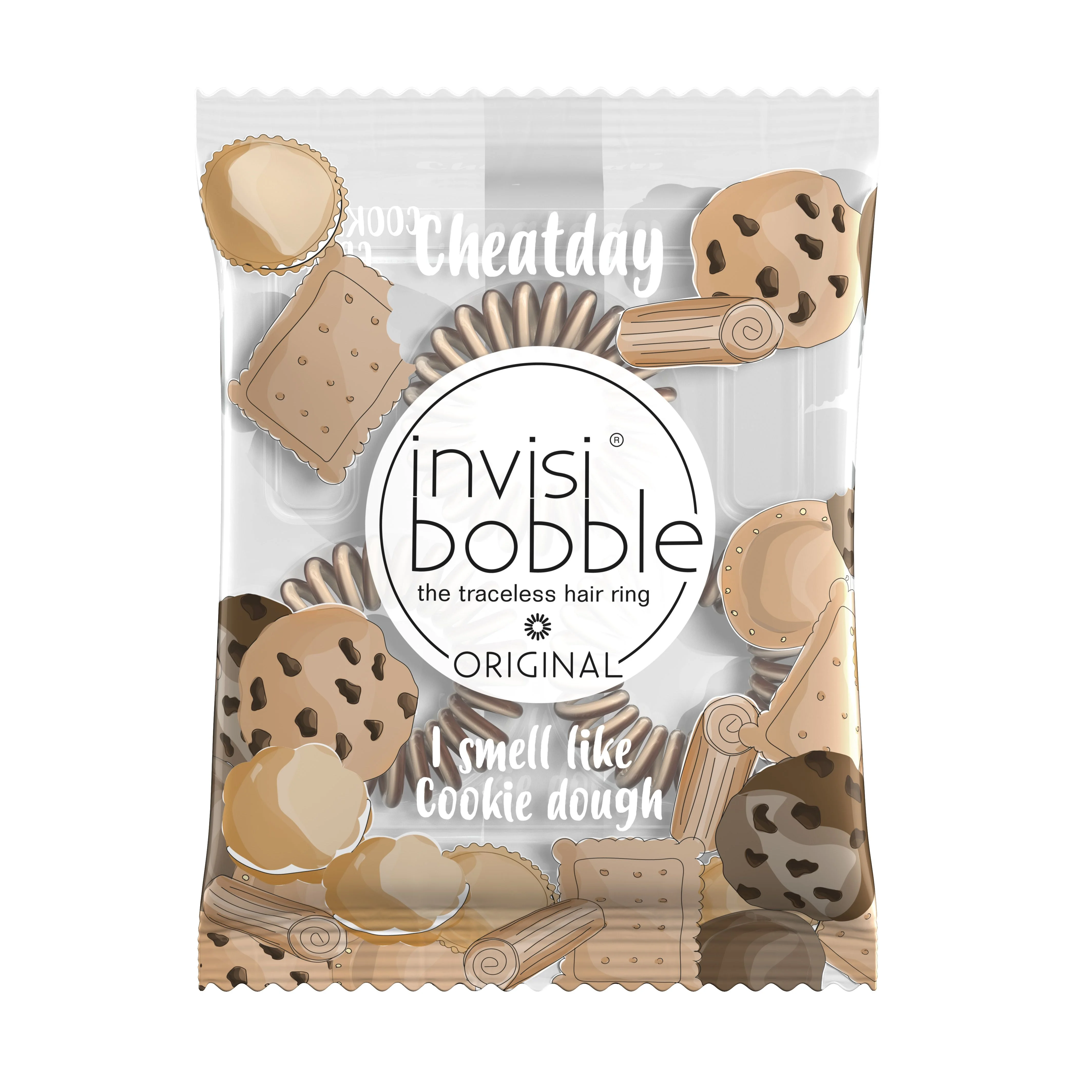 Invisibobble ORIGINAL Cheat Day Cookie Dough Craving gumička do vlasů 3 ks