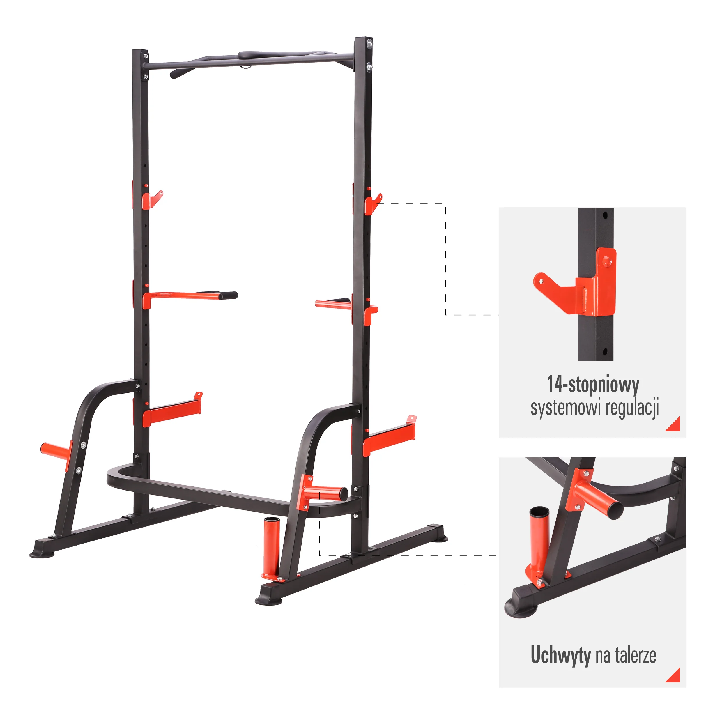 HMS Posilovací stojan Power Rack PWS08
