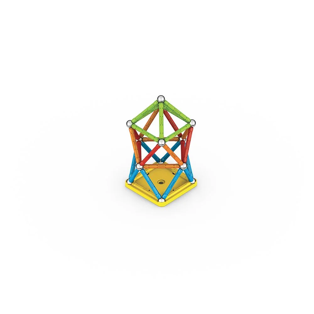Geomag Supercolor magnetická stavebnice 60 dílků