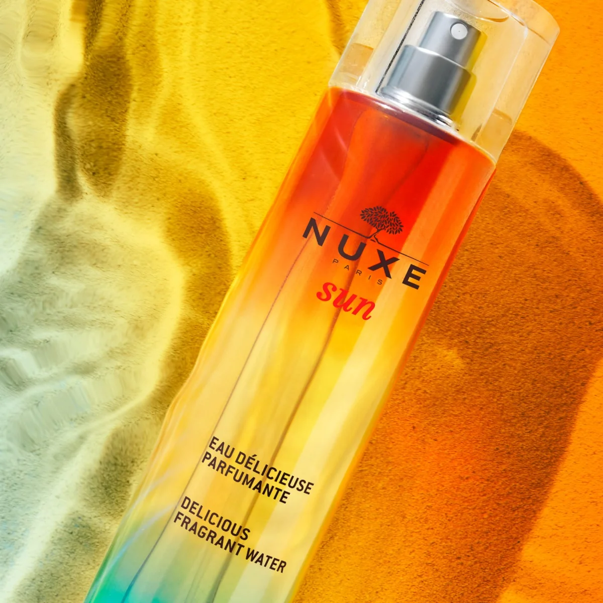 Nuxe Sun Jemná parfémová voda s vůní pomeranče, květu tiaré a vanilky 100 ml
