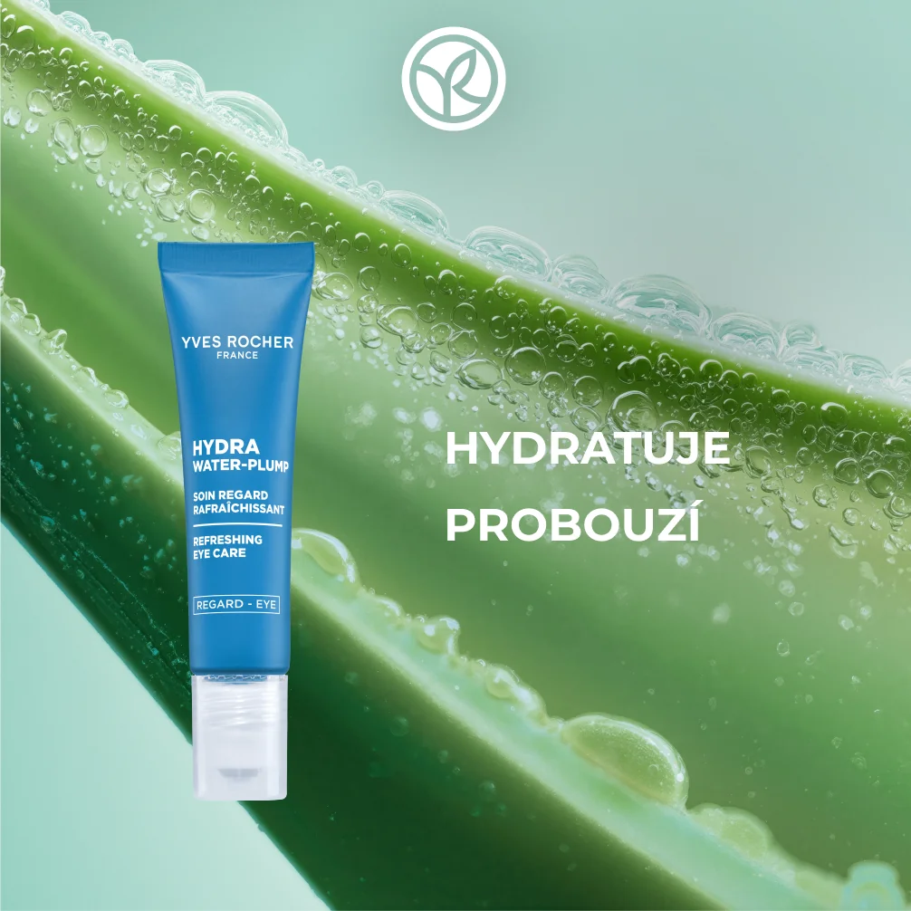 Yves Rocher Hydra Water-Plump Osvěžující péče na okolí očí 15 ml