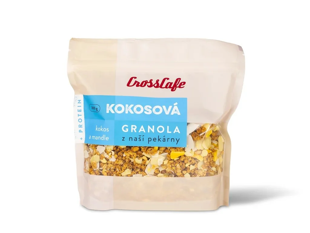 CrossCafe Kokosová granola 300 ml
