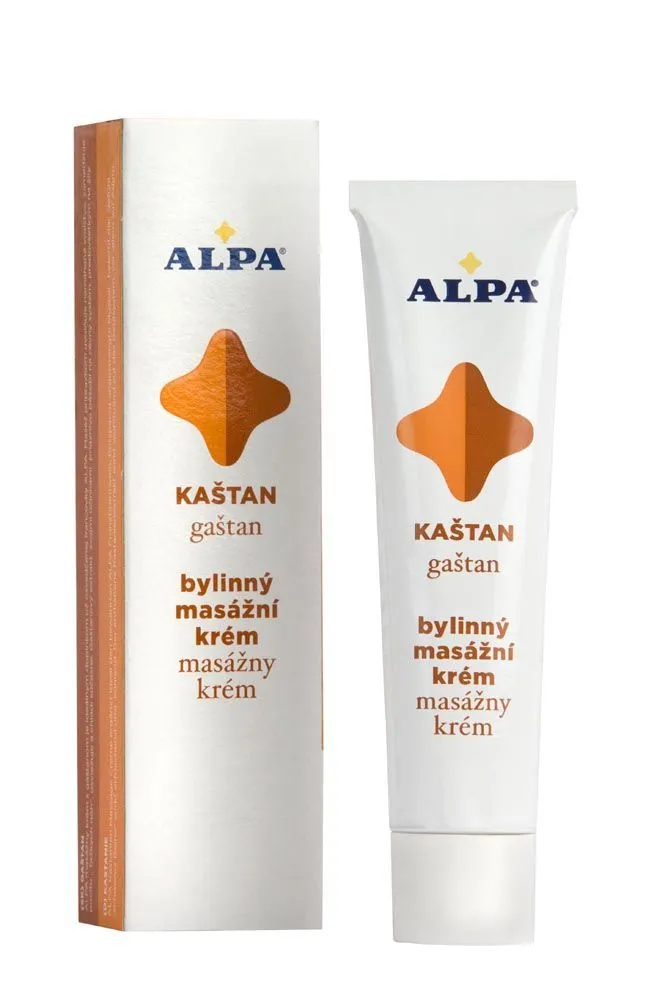 Alpa Masážní krém s kaštanem 40 ml