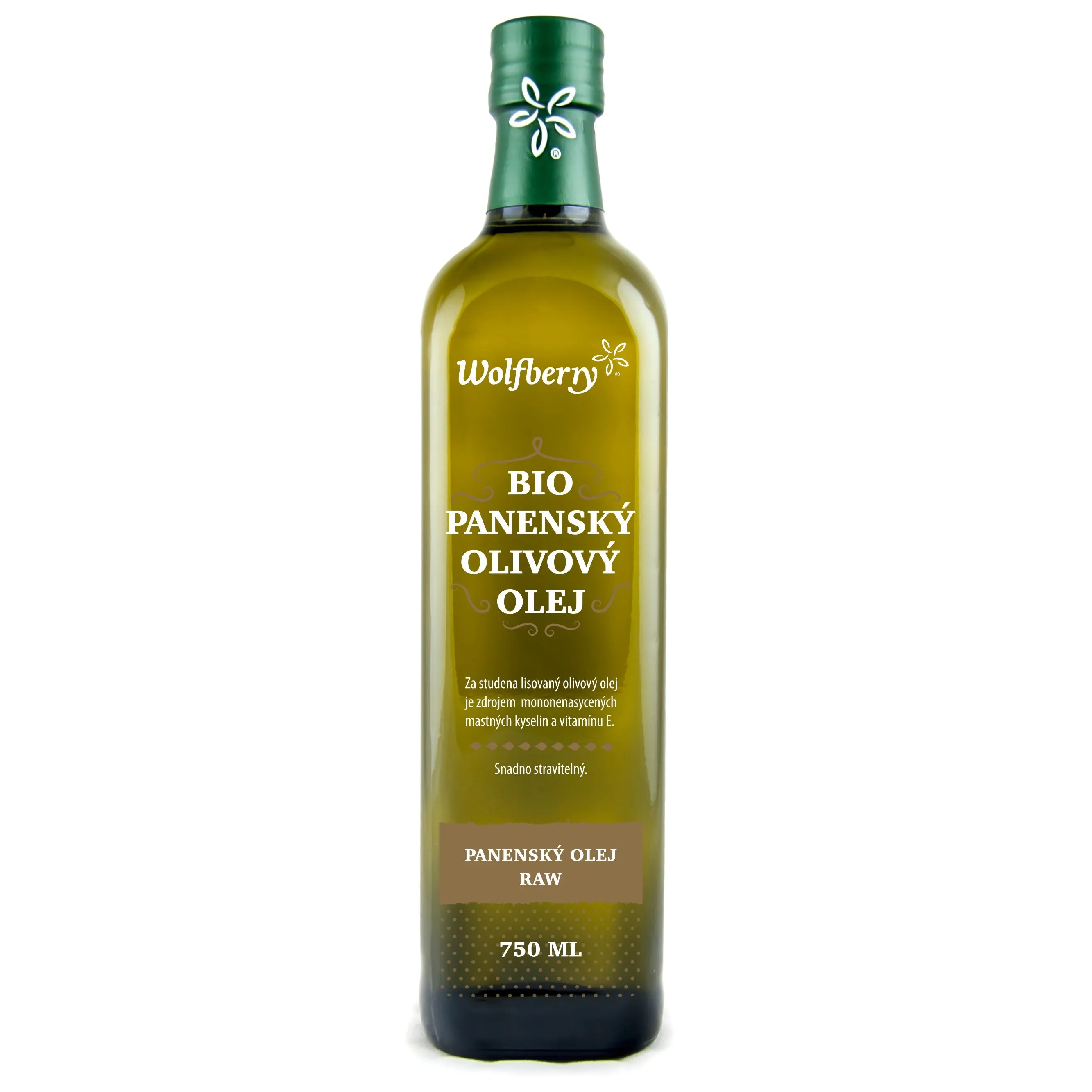 Wolfberry Olivový olej panenský BIO 750 ml
