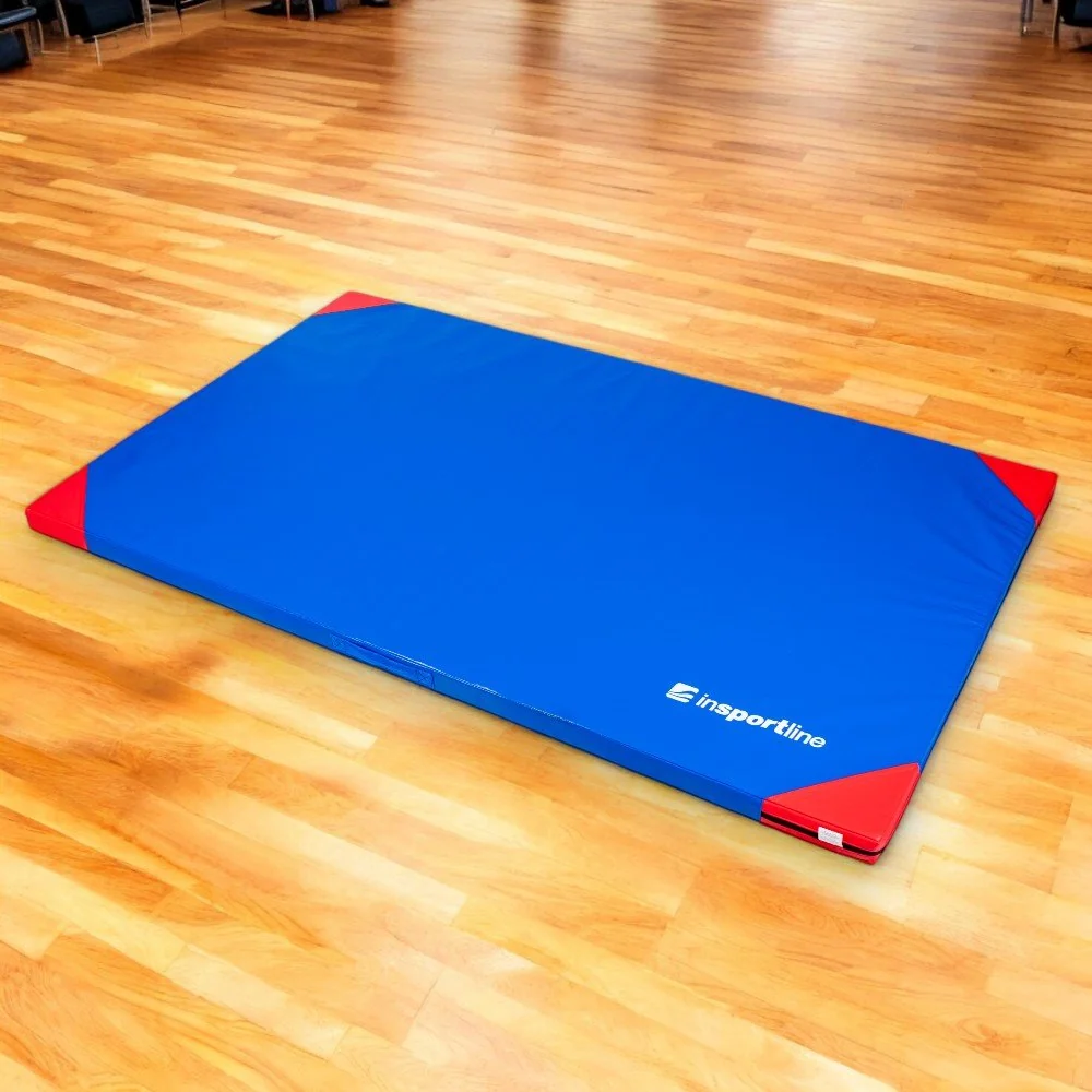 inSPORTline Gymnastická žíněnka Gabyk T90 200x120x6 cm modrá