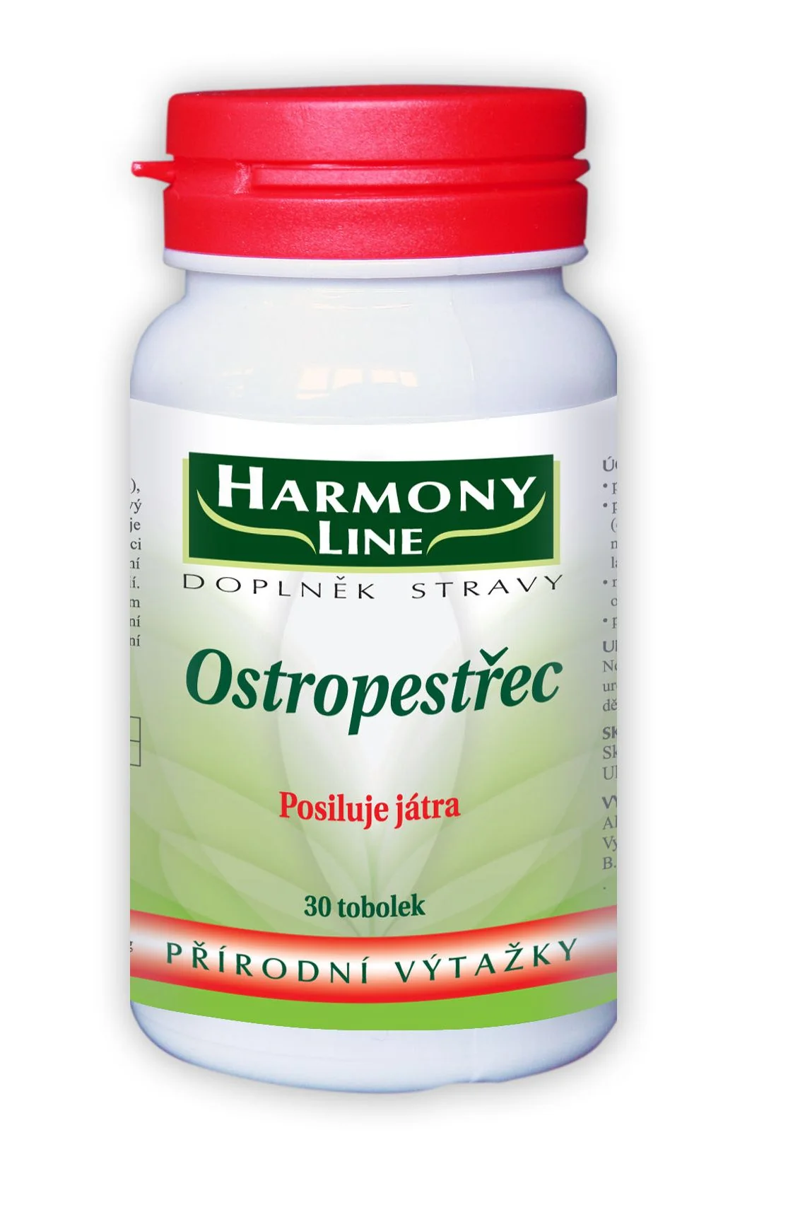 Harmony Line Ostropestřec 30 tablet