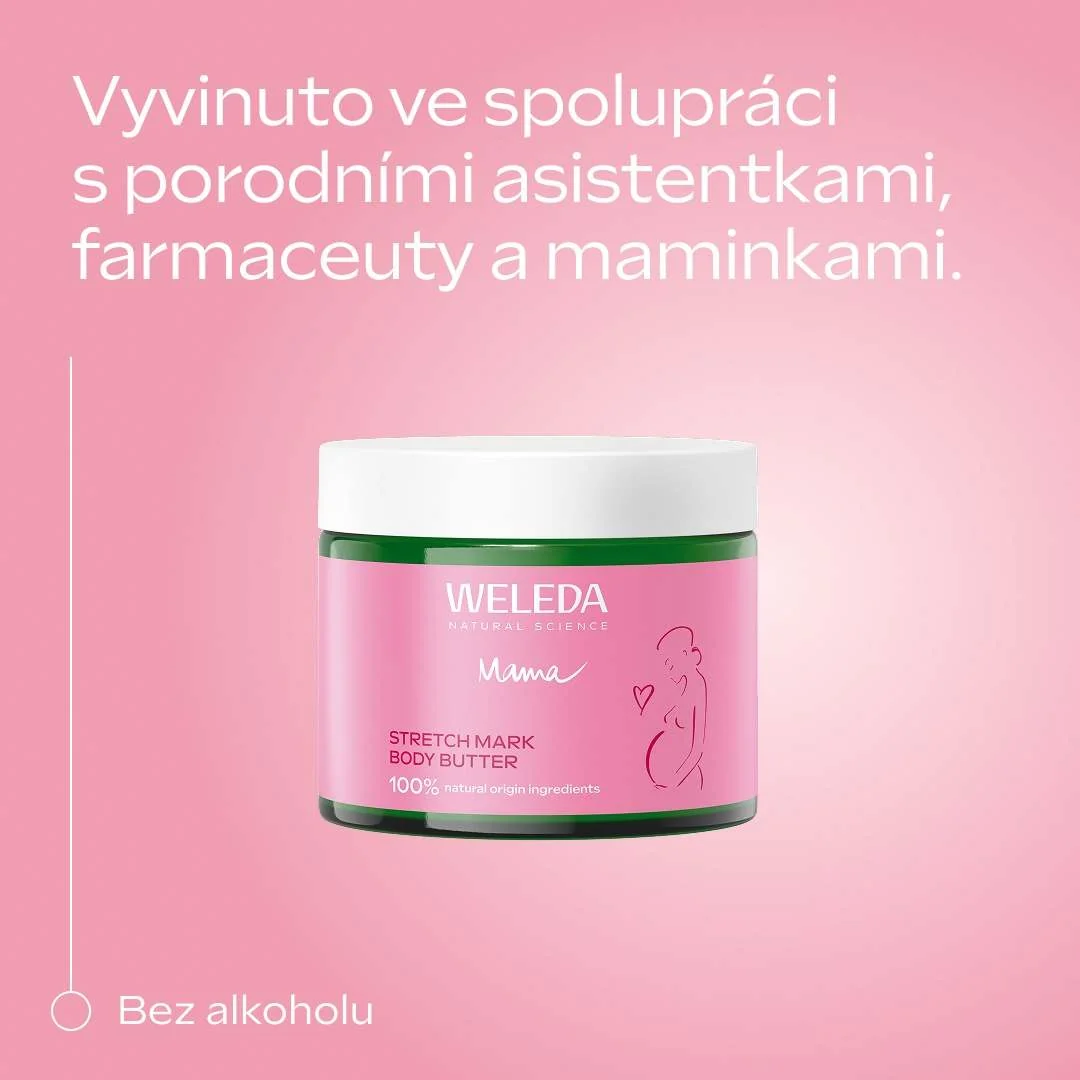 Weleda Mama Tělové máslo proti striím 150 ml