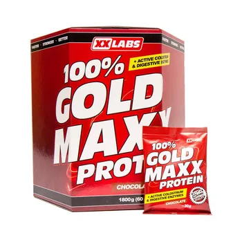 Xxlabs 100% gold maxx protein jahoda sáčky 60x30 g