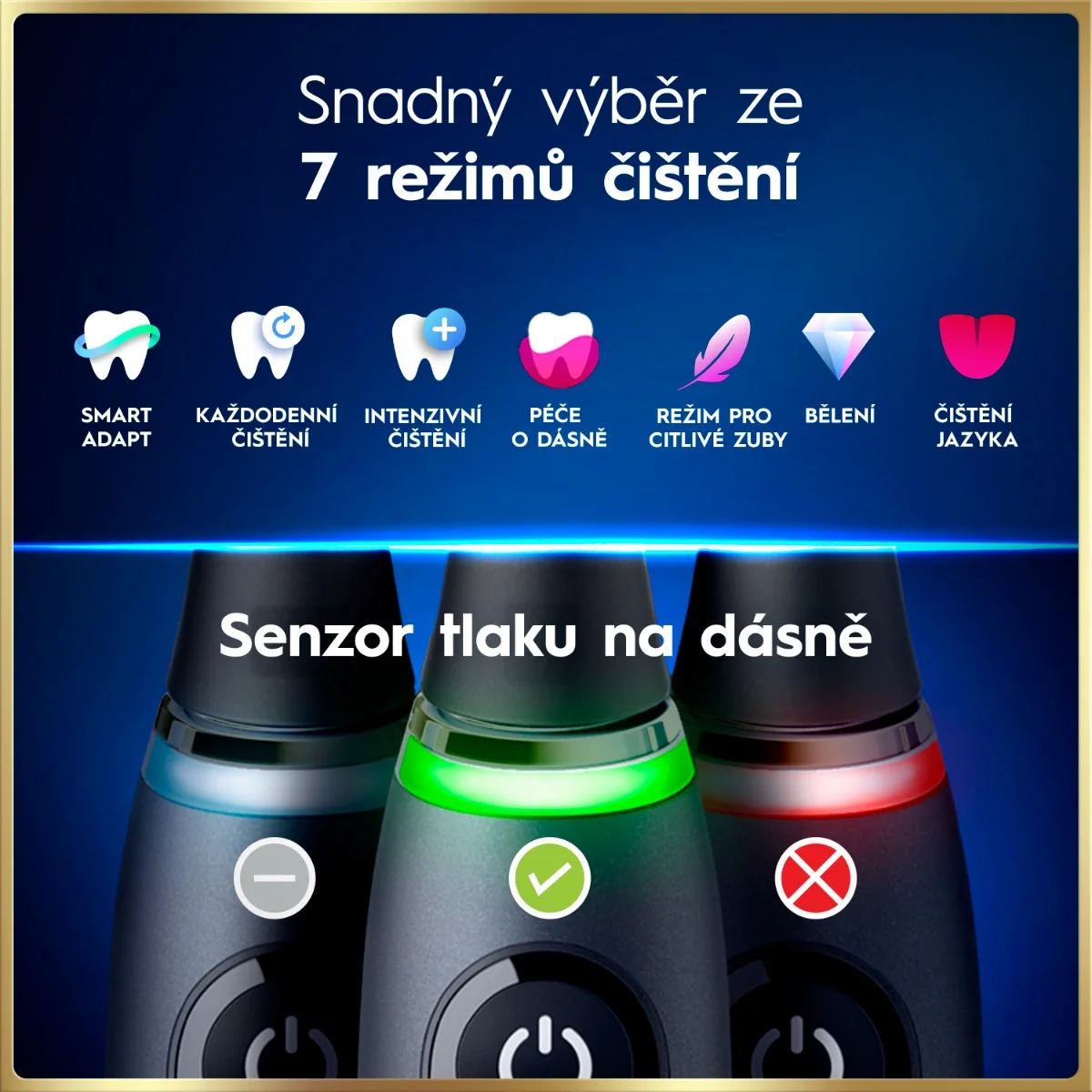 Oral-B iO9 Series Duo Black/Rose elektrický zubní kartáček 2 ks