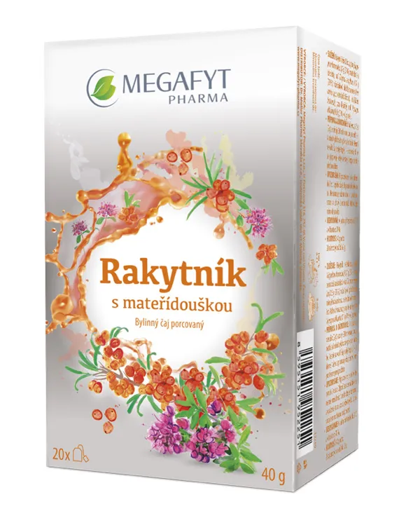 Megafyt Rakytník s mateřídouškou porcovaný čaj 20x2 g