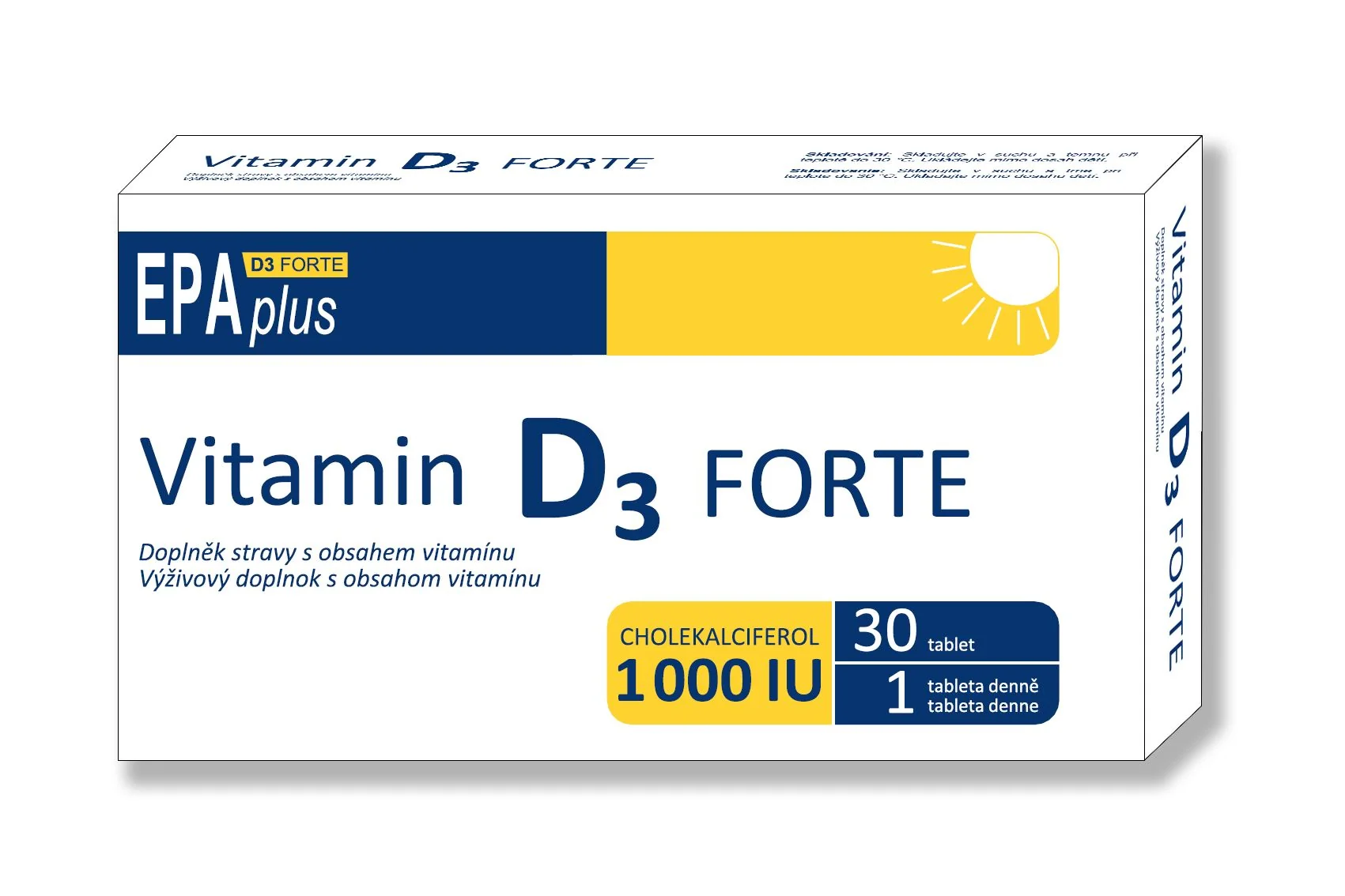 Vitamin D3 FORTE 1000 I.U. EPA plus 30 tablet